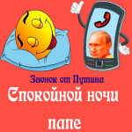 Пожелания спокойной ночи 🌜 папе от Путина
