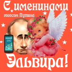 Поздравления с именинами Эльвире голосом Путина