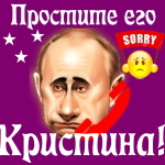 Путин передаст ваши извинения Кристине 📞