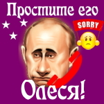Путин передаст ваши извинения Олесе 📞